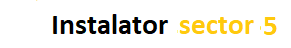 instalator sector 5